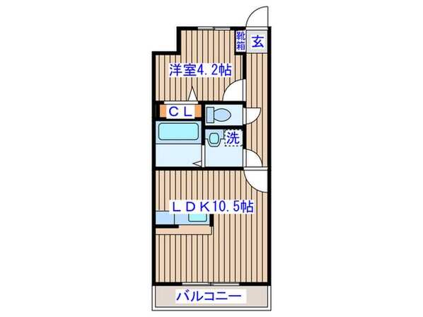 ポラリス北山の物件間取画像